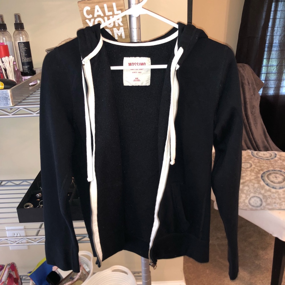 Black hoodie